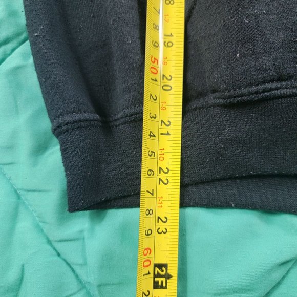 Six Flags Fright Fest Adults Large Pullover Scary Clown Black Long Sleeve - Picture 9 of 9